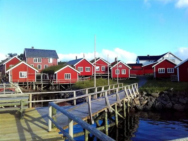 Casas típicas Islas Lofoten