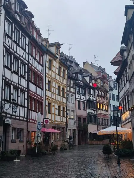 Casas de colores de Nuremberg