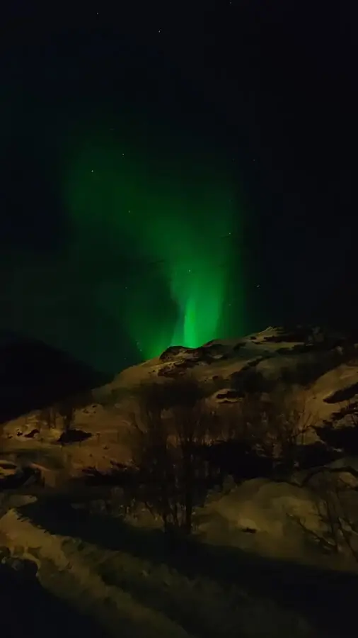 Avistamiento de auroras boreales
