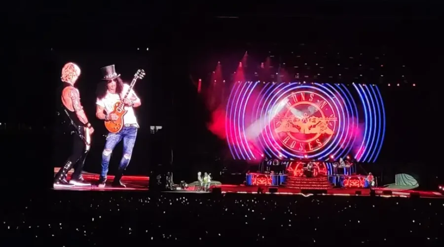 Concierto de Guns and Roses en Sevilla